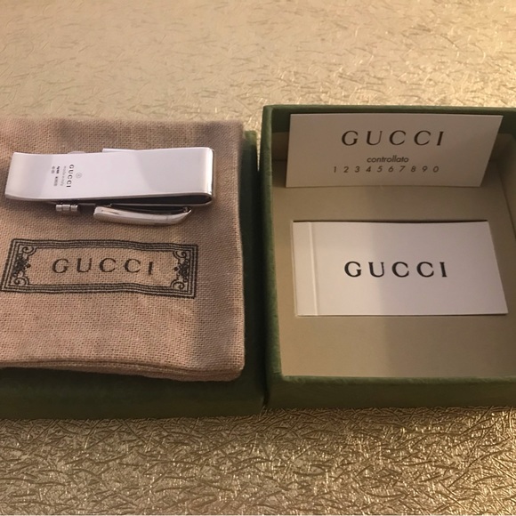 AUTHENTIC BNIB GUCCI MONEY/CARDS CLIP - Picture 4 of 10